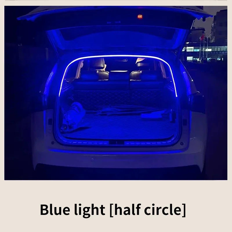 Car trunk lighting