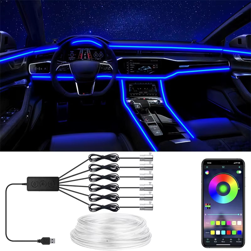 Ambientebeleuchtung im Auto