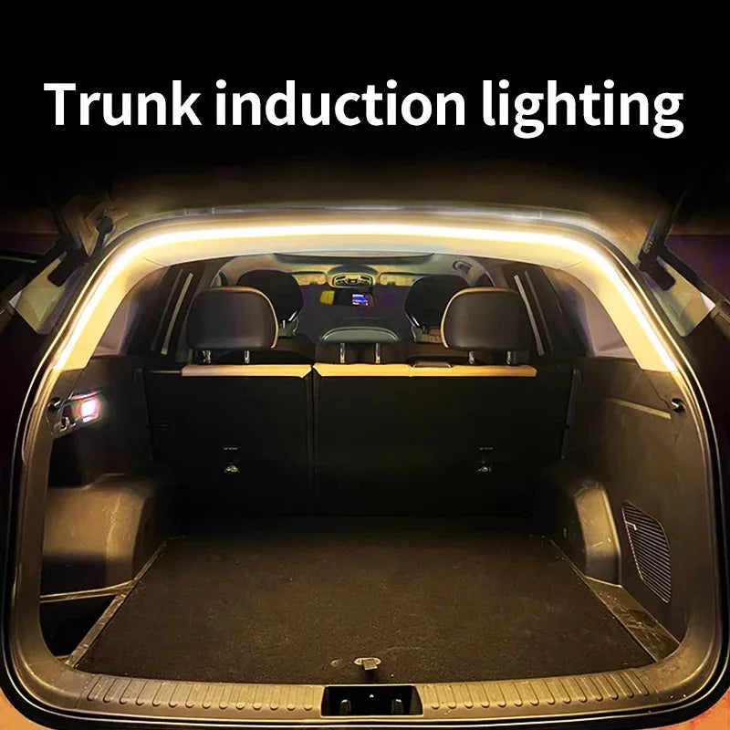 Car trunk lighting