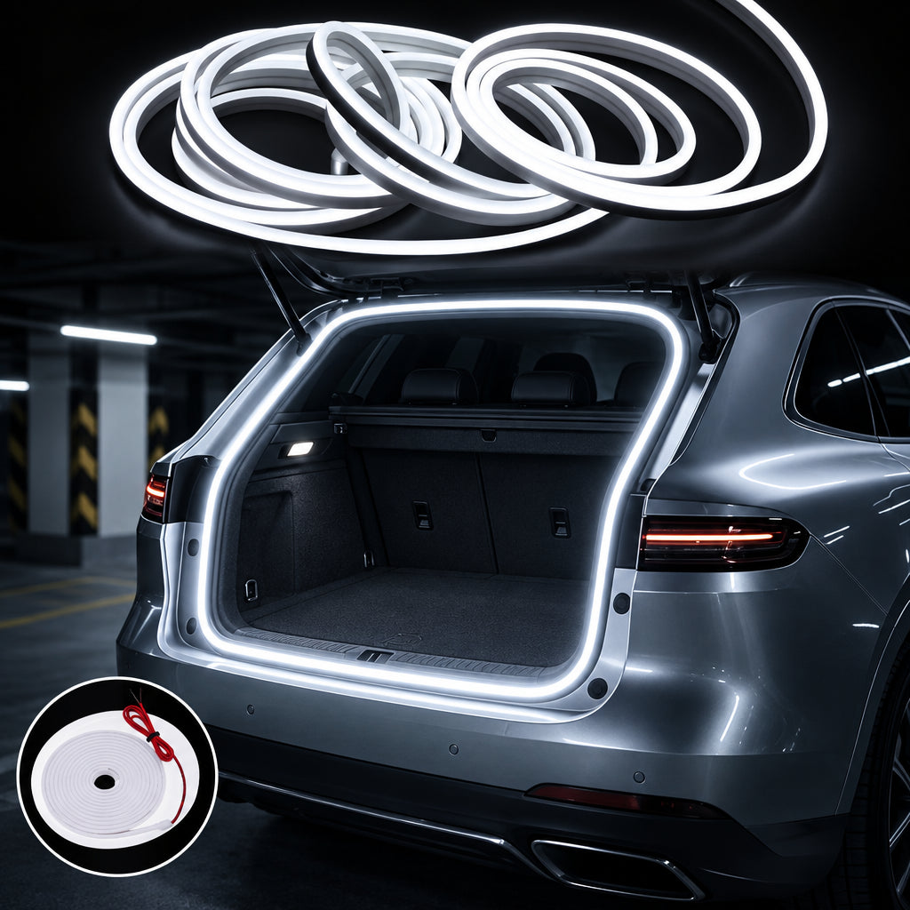 Car trunk lighting