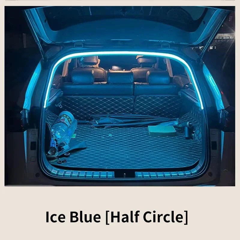 Car trunk lighting