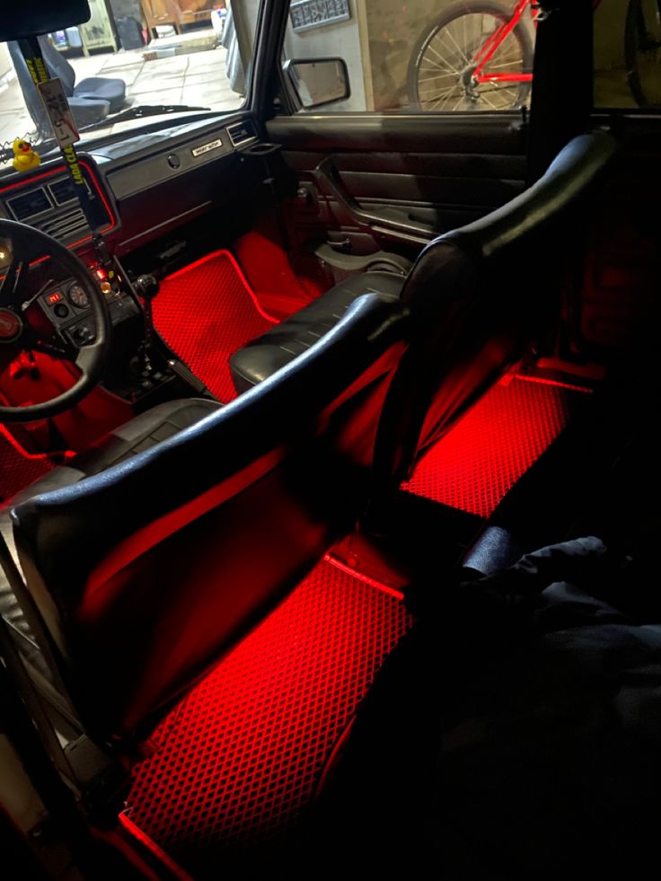 Neon-LED-Ambientebeleuchtung für den Autoinnenraum