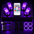 Rechargeable Car LED Light Kit