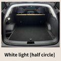 Car trunk lighting