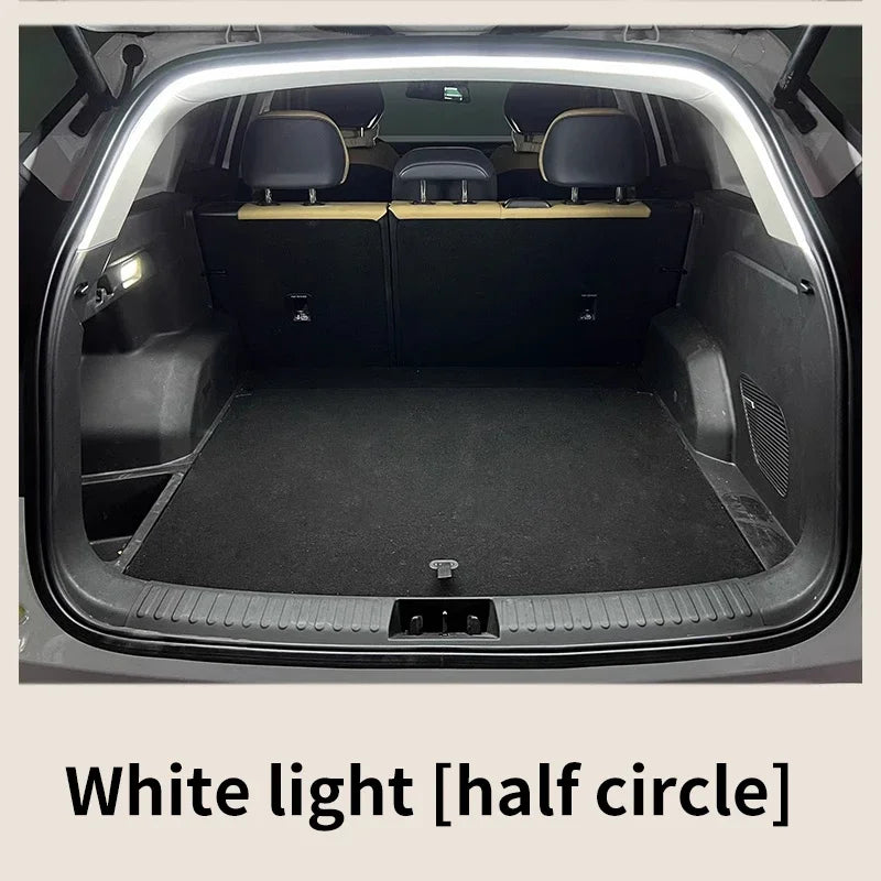 Car trunk lighting